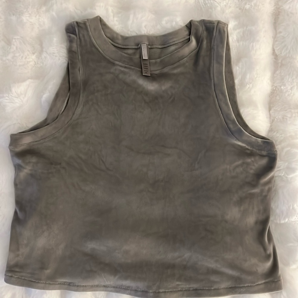Skims velour sleeveless top
